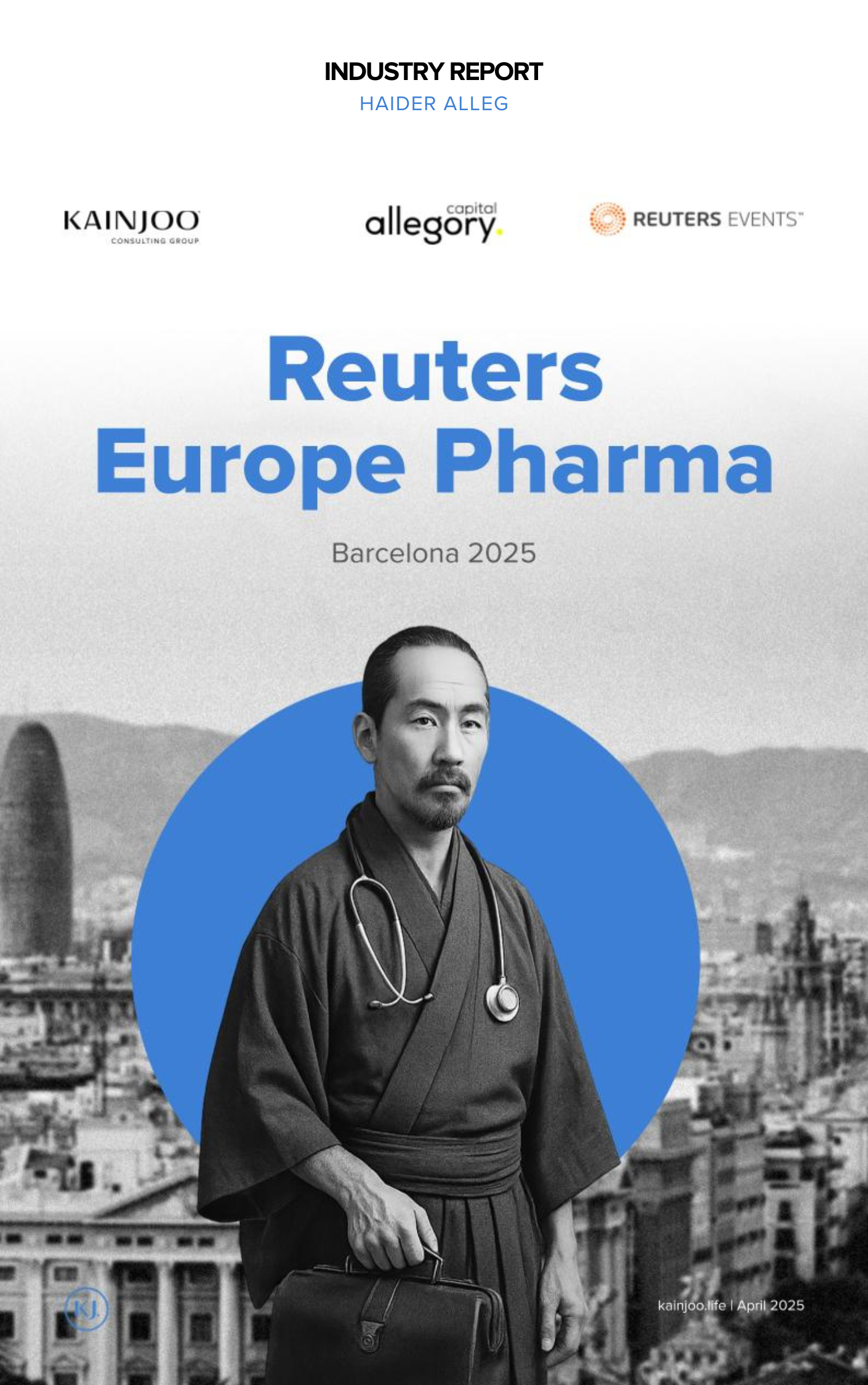 Reuters Europe Pharma Veranstaltung, Barcelona 2025