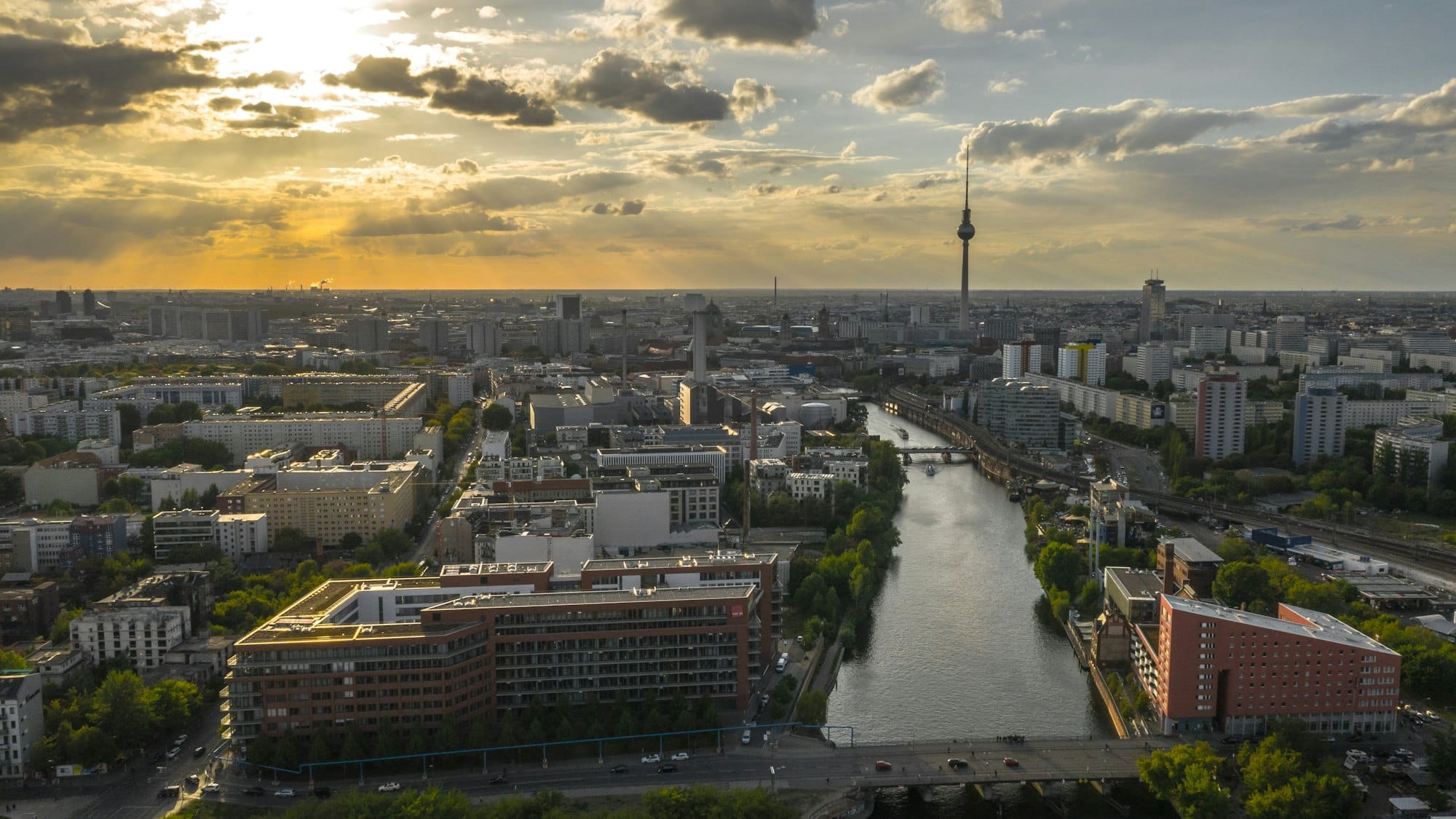 Paysage urbain de Berlin