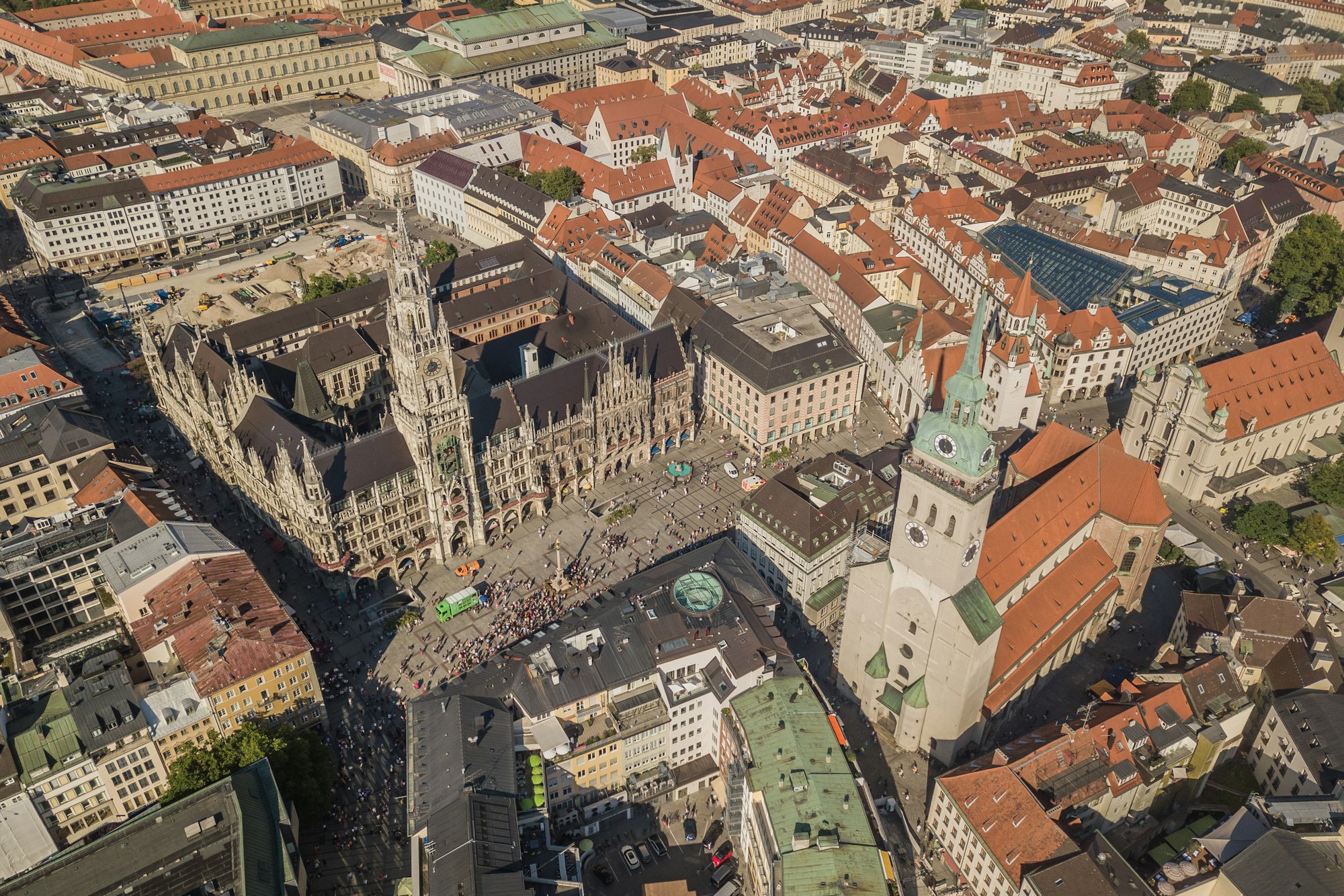 Paysage urbain de Munich