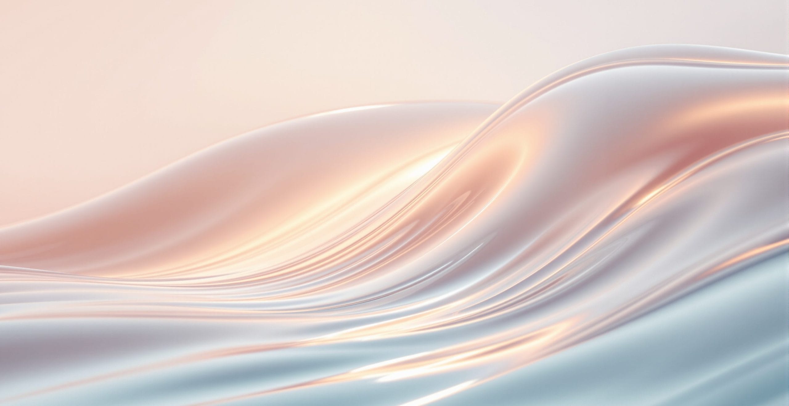 EPFL Investor Day 2026 — minimal flowing water swell, warm coral light dissolving into cool silver-blue
