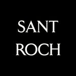 Sant Roch text on black background