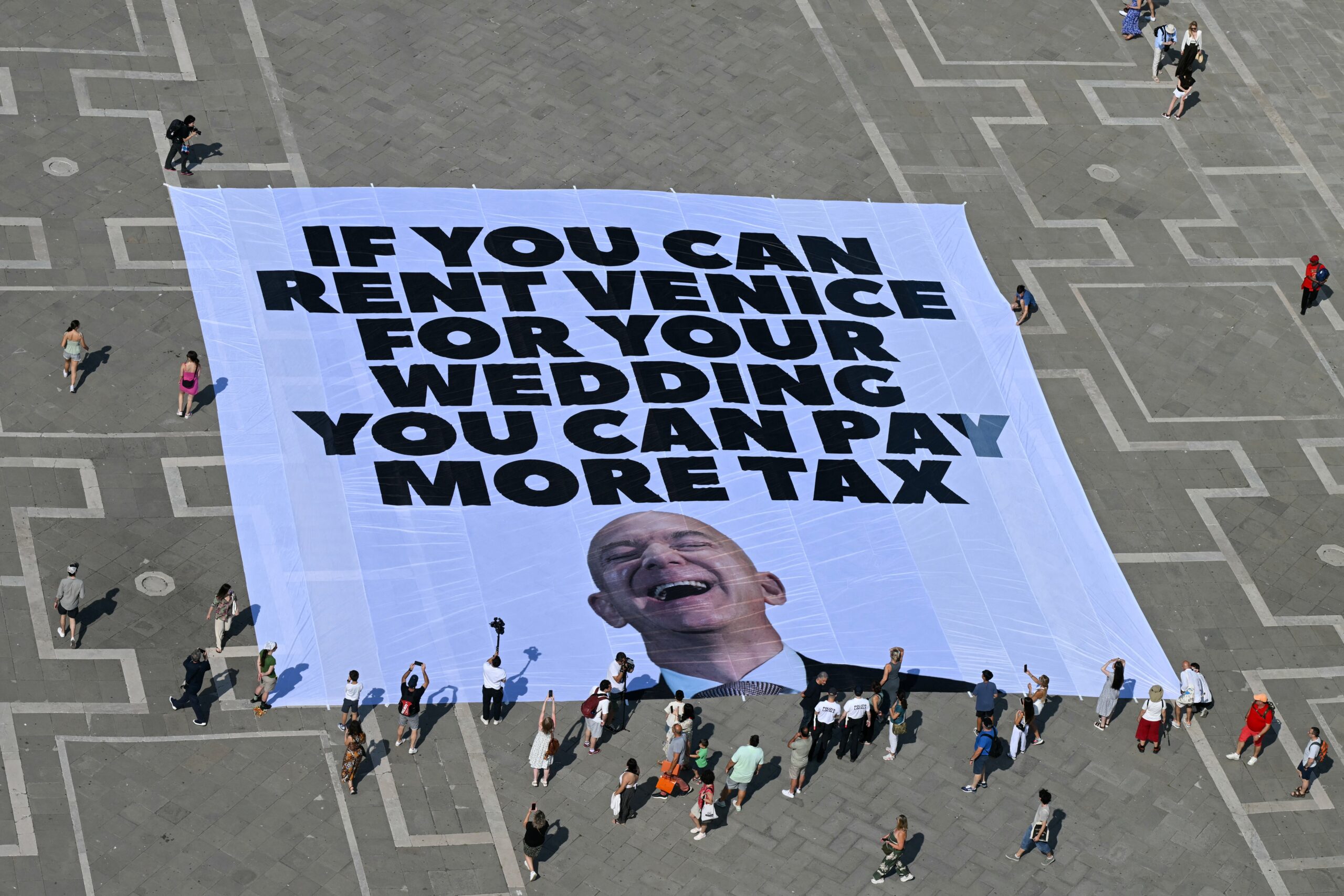 Venice Prepares for Jeff Bezos and Lauren Sanchez's Extravagant Wedding
