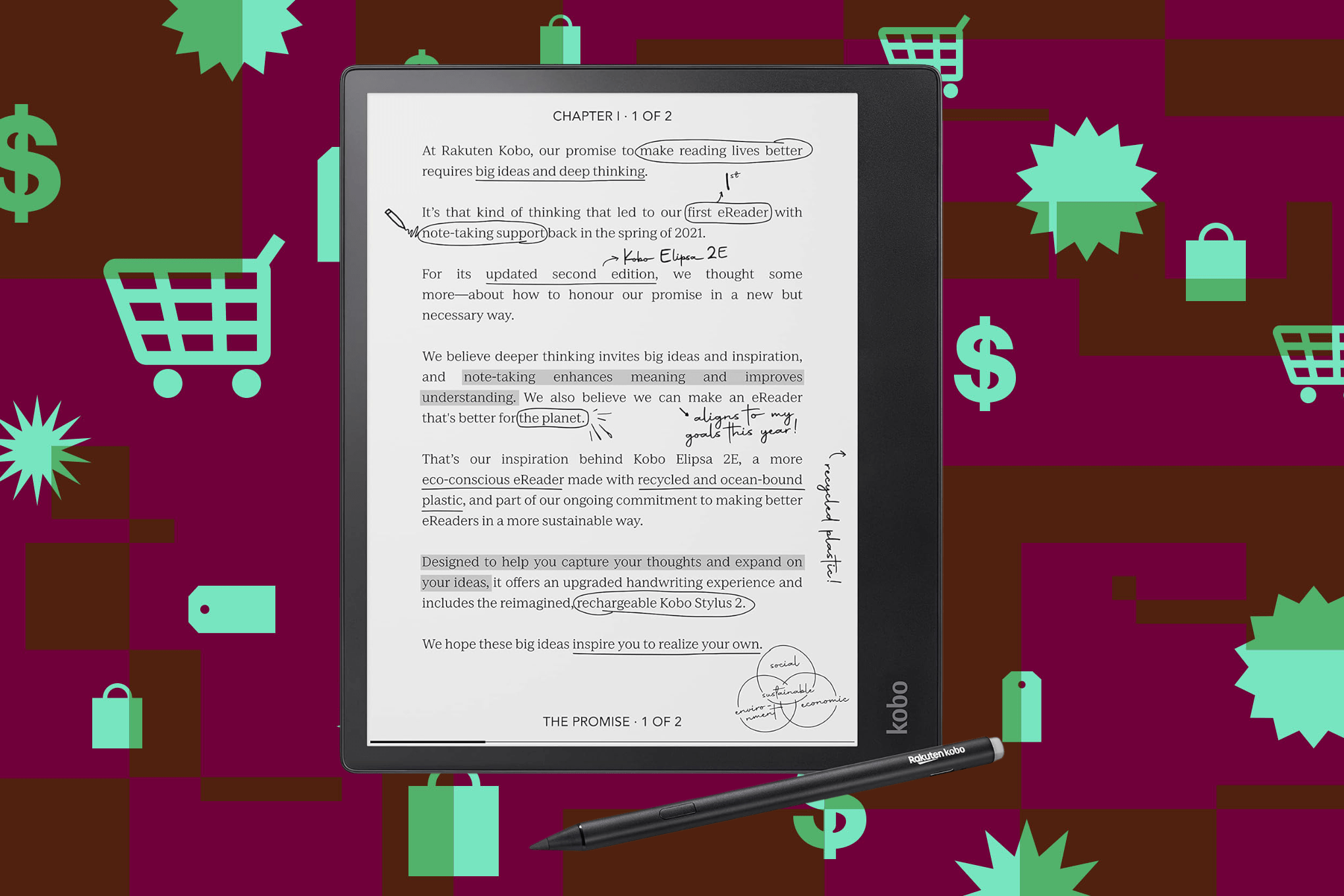 Kobo's Libra Colour and Elipsa 2E e-Readers Available at Their Lowest Prices Yet