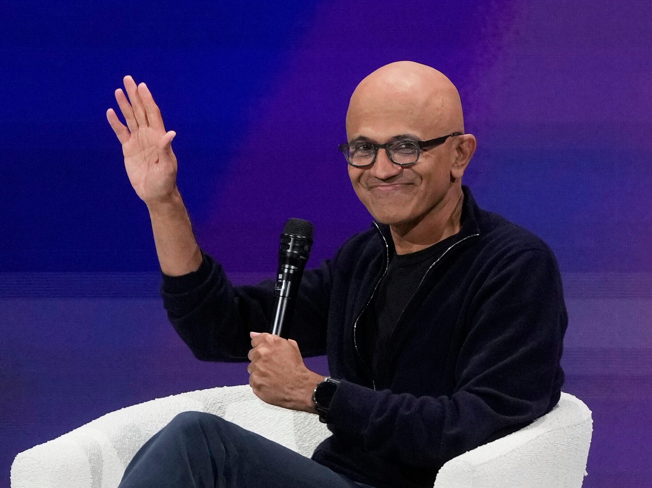 Satya Nadella Explains How Studying Startups Aids Microsoft's Agility Amid Growth Challenges