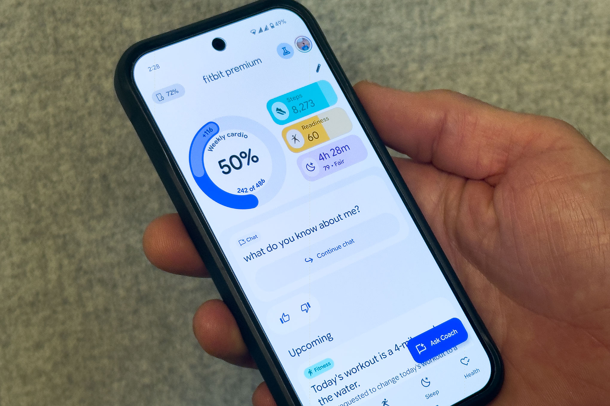 Fitbit's AI Health Coach Now Accessible on iPhone for U.S. Users and More
