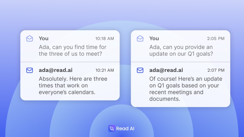 Read AI Introduces Ada: An Email-Powered Digital Assistant for Scheduling and Information Retrieval