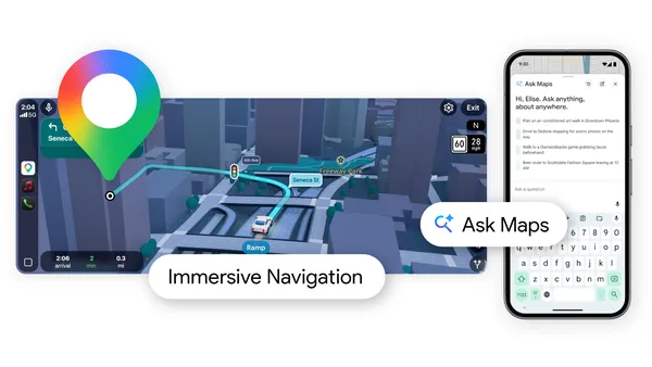 Revolutionizing Google Maps with AI: Introducing Ask Maps and Immersive Navigation