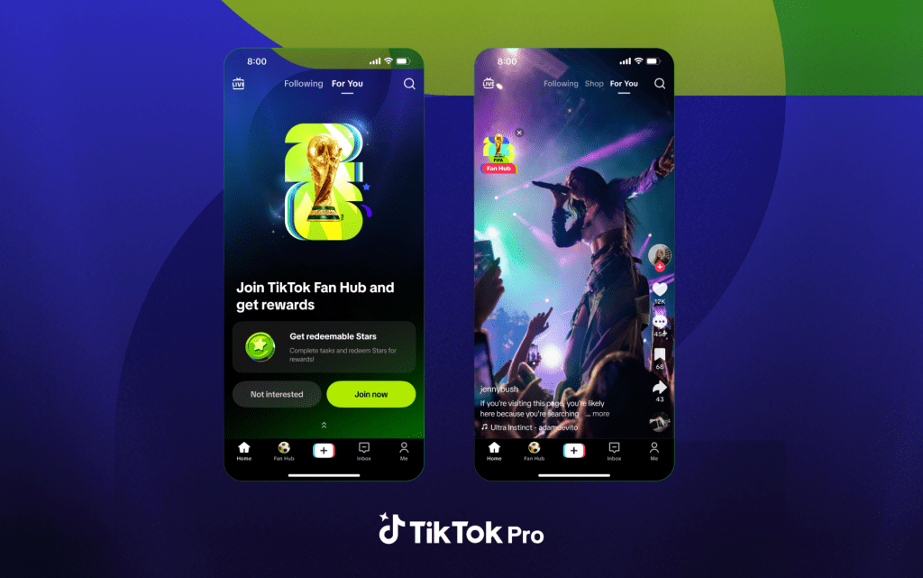 TikTok Unveils TikTok Pro Events for Major Cultural Highlights Like the FIFA World Cup