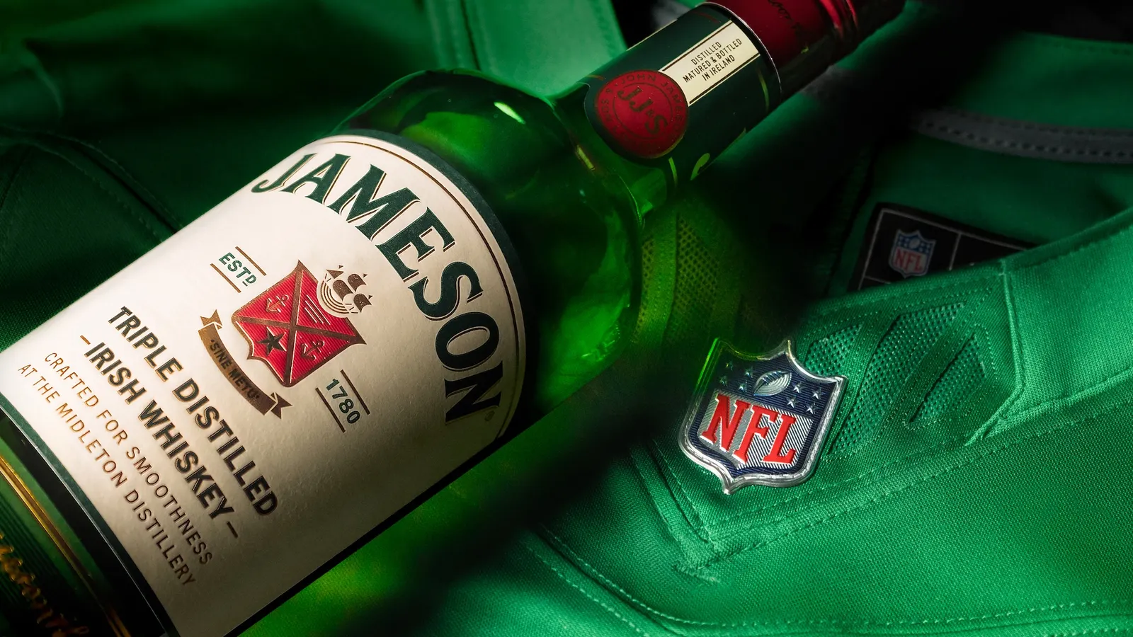 Jameson Partners with NFL as Official Global Spirits Sponsor Amid Challenges in Beverage Market