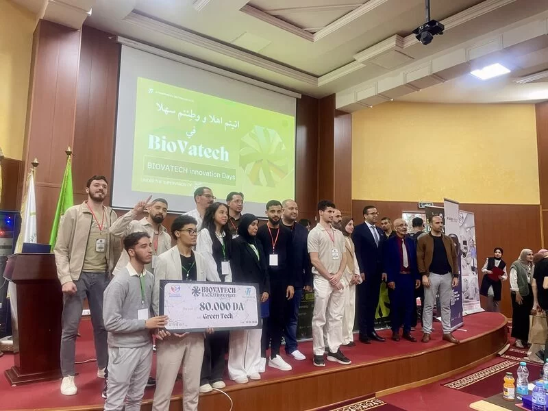 This was Biovatech Hackathon in Constantine