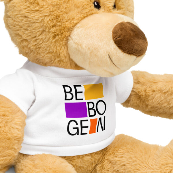 Teddy bear with a t-shirt