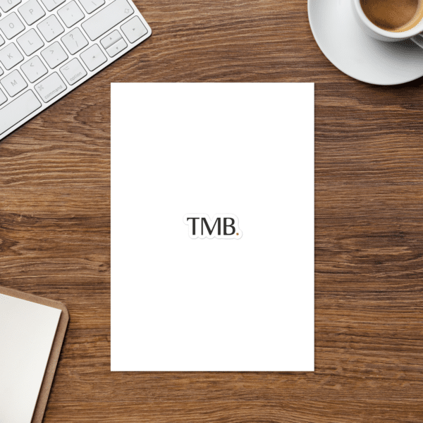 TMB Sticker sheet