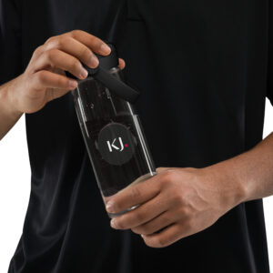 kainjoo flip straw water bottle