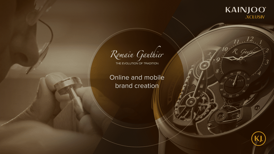 Watchmaking and brand creation illustration